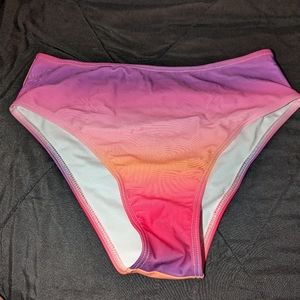 Pink Lily - Create Your Own Sunshine Sunset Ombre Swimsuit Bottom